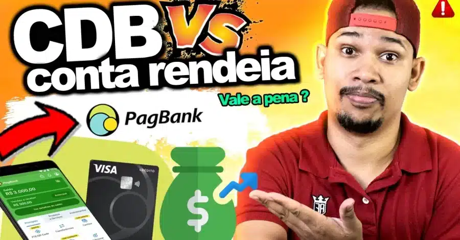Maximize Seu Dinheiro: CDB vs. Conta Rendeira do PagBank – Descubra a Melhor Escolha!