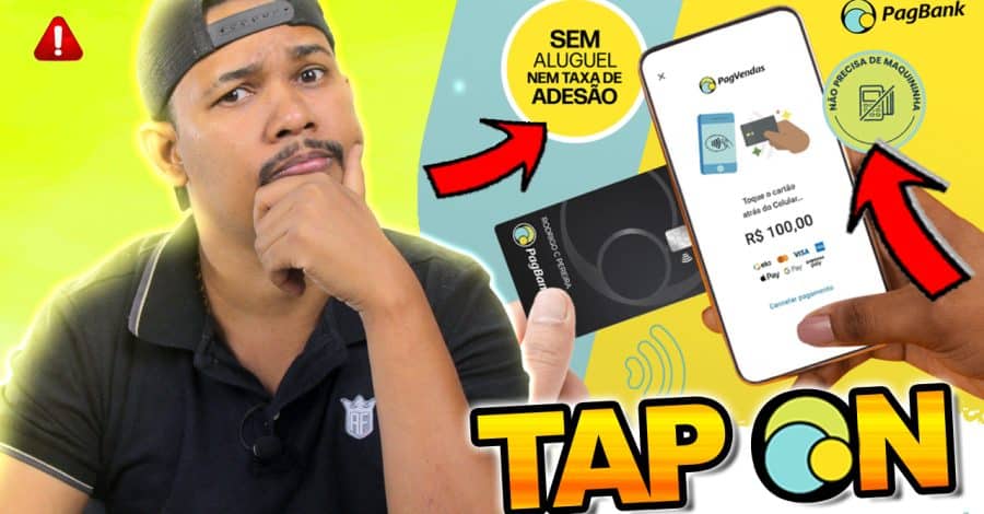 Transforme seu Celular em uma Maquininha de Cartão com o Tap On do PagBank !